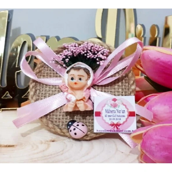 Biblolu Magnet Bebek Hediyeliği(30 Adet) ürün görseli