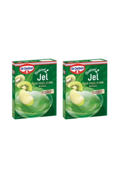 Dr. Oetker Dr Oetker Jel Kivi-y.elma 100 Gr 2 Adet