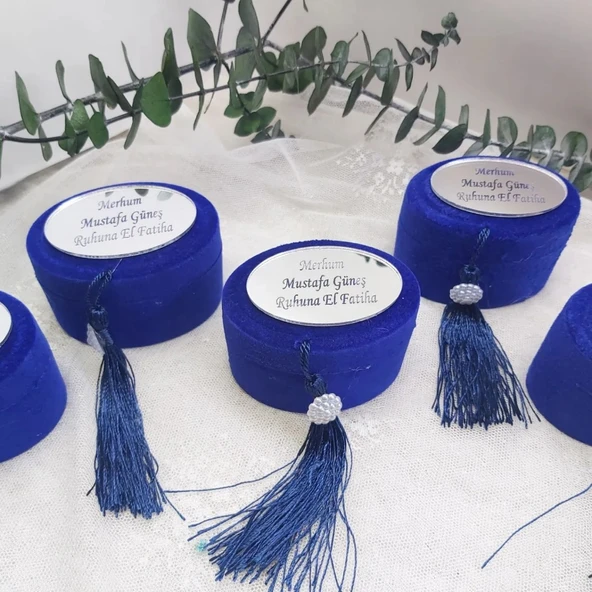 Siyah Flok Kutu Ölüm Mevlütü Hediyelik(30 Adet) - 5