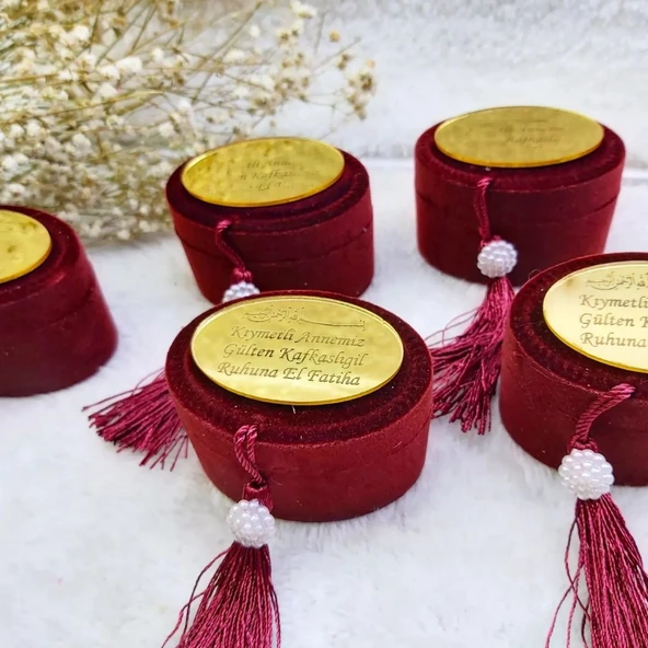 Siyah Flok Kutu Ölüm Mevlütü Hediyelik(30 Adet) - 3