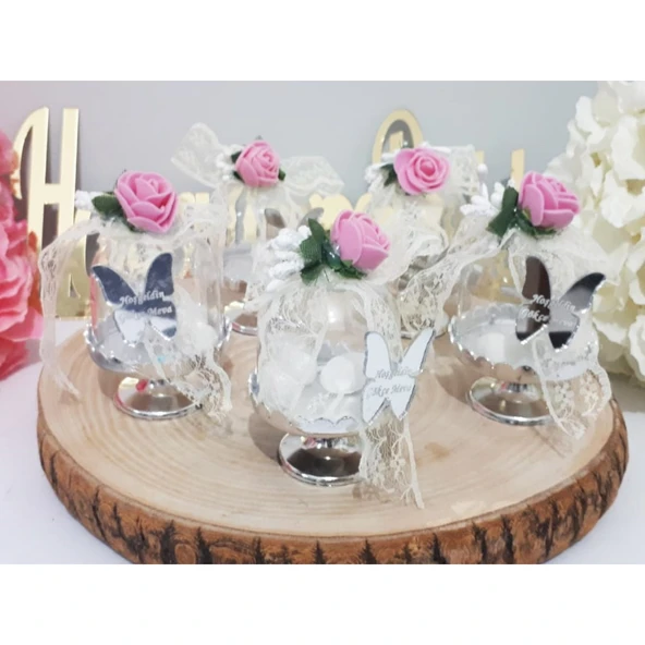 Pleksi İsimlikli Kekfanus Bebek Hediyelik(30 Adet) ürün görseli