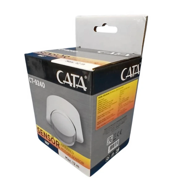 Cata Ct-9240 Hareket Sensörü 180 Derece - 3