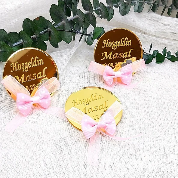 Altın Ayak İzli Bebek Şekeri(30 Adet) - Resim 3