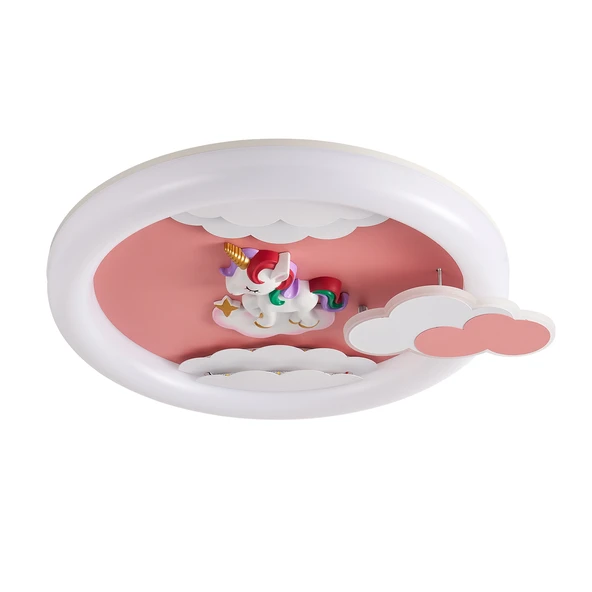 Apliqa Page Ledli Unicorn Desenli Plafonyer Çocuk Odası Avize ürün görseli