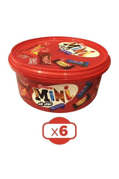 Ülker Mini Allstar 226 gr Çikolata Kovası x 6 Adet - 4