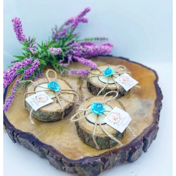 Ağaç Mumluk Baby shower Hediyelik(20 Adet) - 4