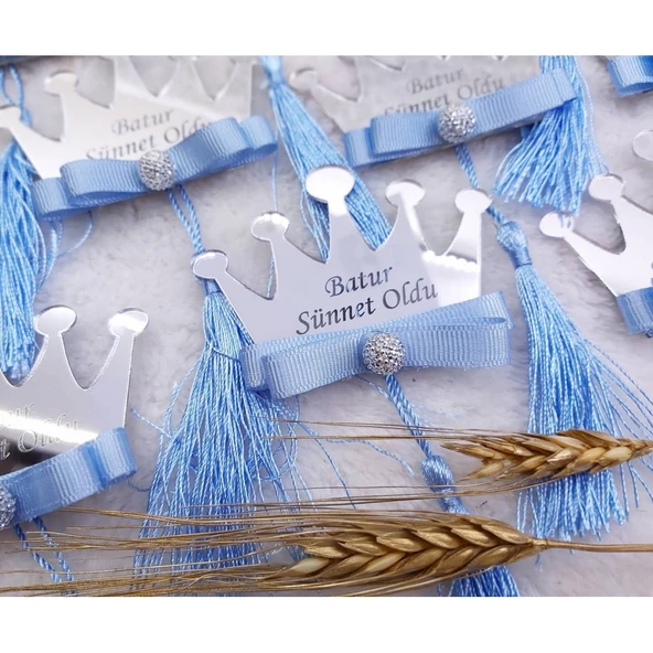 Büyük Boy Taç Pleksi Lüks(30 Adet) - 3