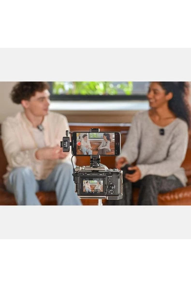 BOYA Mic All-in-one Kablosuz Ikili Yaka Mikrofonu 8gb Depolama - Resim 8