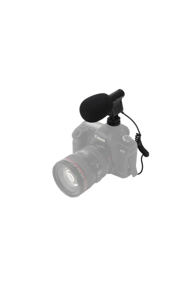BOYA By-vm01 Condenser Video Fotoğraf Makinesi Kamera Mikrofonu - 5