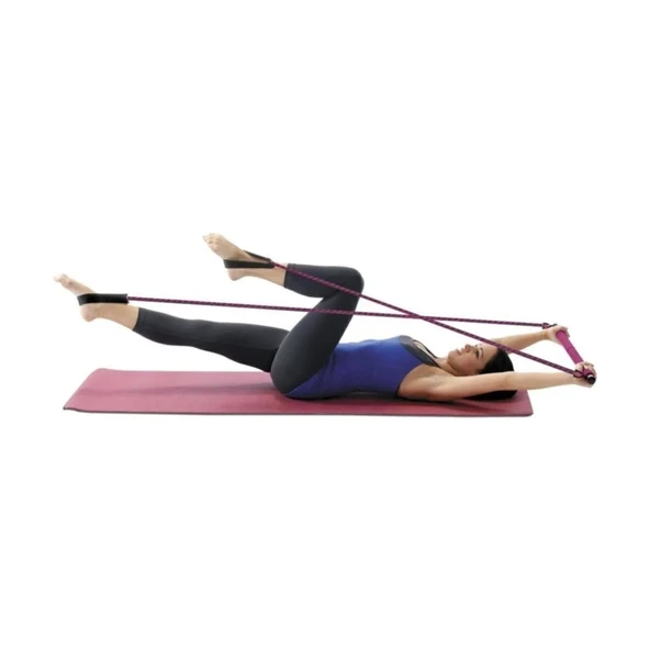 delta Squat Pilates Jimnastik Egzersiz Çubuğu Portable Studio Squat Barı - 2