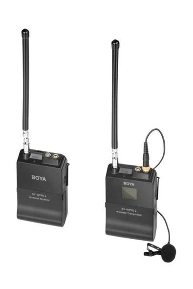 BOYA By-wfm12 Vhf Profesyonel Wireless Mikrofon - 1
