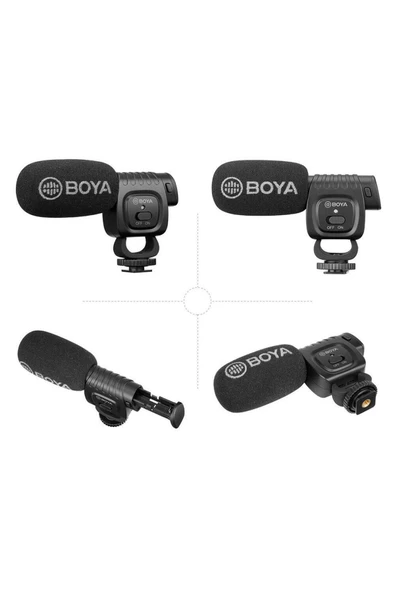 BOYA By-bm3011 Kompakt Shotgun Mikrofon - Resim 2