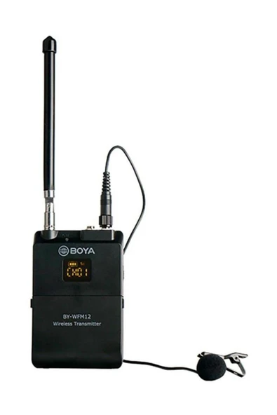 BOYA By-wfm12 Vhf Profesyonel Wireless Mikrofon - 4