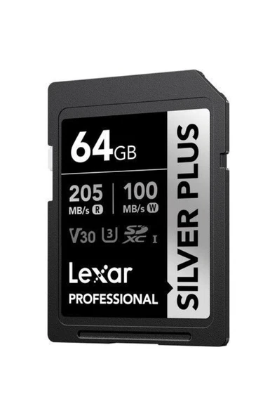 Lexar Professional 64gb 205 Mb/s Silver Plus Sdxc Hafıza Kartı - 3