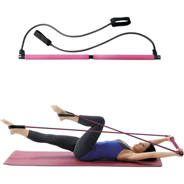 delta Squat Pilates Jimnastik Egzersiz Çubuğu Portable Studio Squat Barı