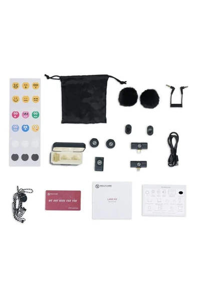 HollyLand Lark M2 Combo Kablosuz Mikrofon Seti - Resim 6