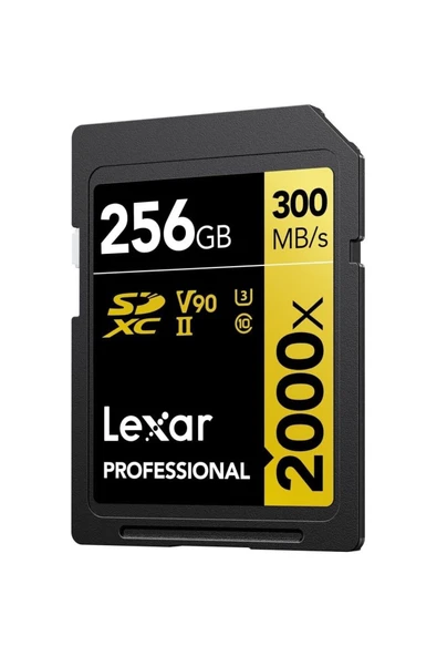 Lexar 256GB Lexar® Professional 2000x SDXC™ UHS-II cards, - LSD2000256G-BNNNG - 3