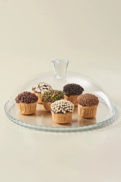 Paşabahçe Kapaklı Kek Fanusu 95198 1021809 ürün görseli 1