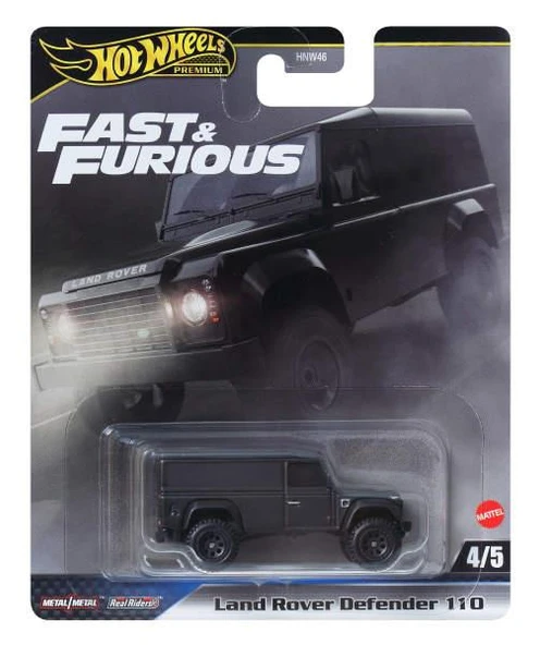 Hot Wheels Premium Fast & Furious Land Rover Defender 110 HNW46 JBL98 ürün görseli