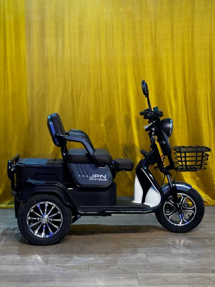 JPN MOTOR - JP 6000 E TEKERLİ ELEKTRİKLİ TRİCYCLE - LİTYUM AKÜ