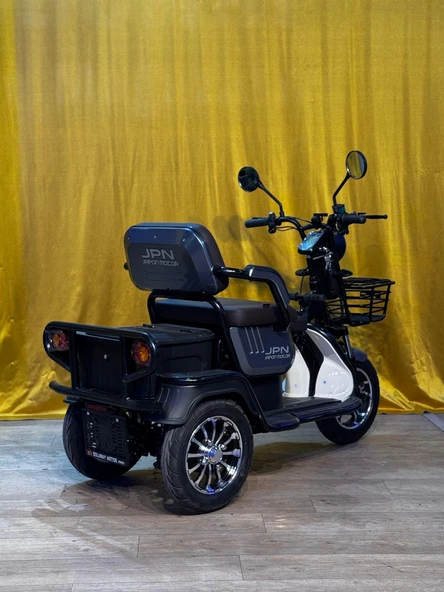 JPN MOTOR - JP 6000 E TEKERLİ ELEKTRİKLİ TRİCYCLE - LİTYUM AKÜ - 4