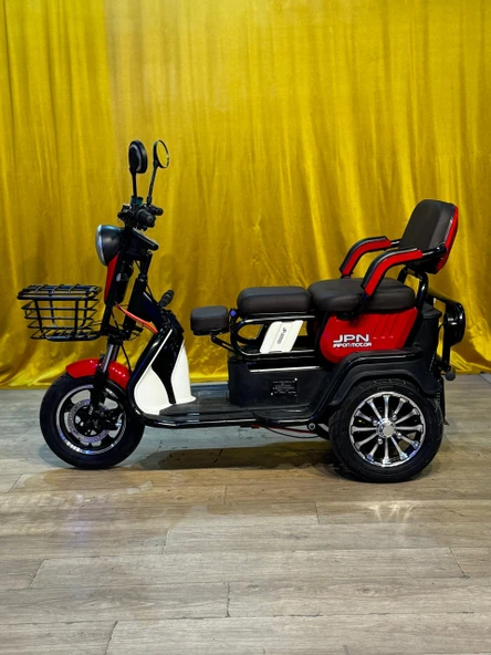 JPN MOTOR - JP 6000 E TEKERLİ ELEKTRİKLİ TRİCYCLE - LİTYUM AKÜ - 7