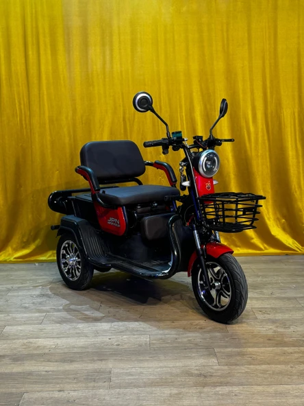 JPN MOTOR - JP 6000 E TEKERLİ ELEKTRİKLİ TRİCYCLE - LİTYUM AKÜ