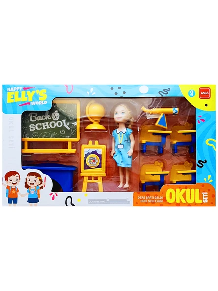 Elly'nin Dünyası Okul Oyun Seti Ders Saati Geldi Oyuncak - 2