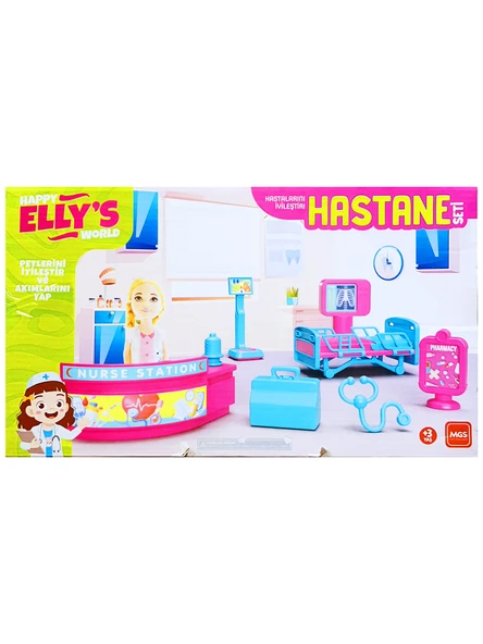 Elly'nin Dünyası Hastane Oyun Seti Hastaları İyileştir Oyuncak - 3