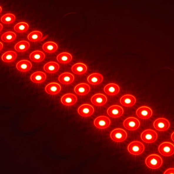 10 Adet 5 Watt Kırmızı Işık IP65 Modül Led, 10 Adet Magnetli, Çok Kaliteli Kırmızı Işık Modül Led - 8