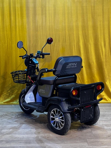 JPN MOTOR - JP 6000 E TEKERLİ ELEKTRİKLİ TRİCYCLE - LİTYUM AKÜ - 6