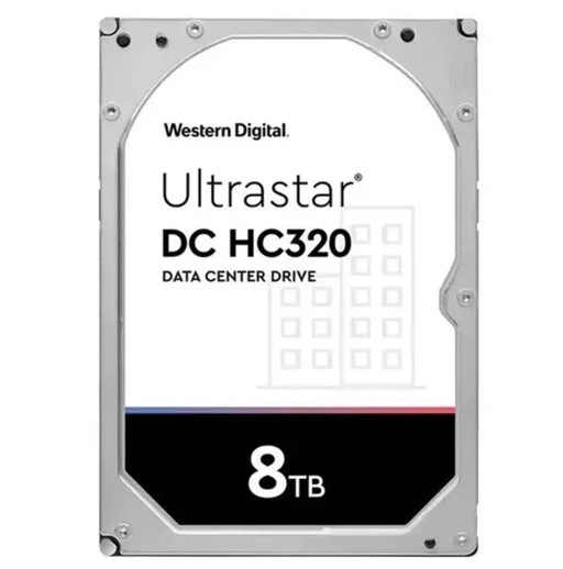 WD 8TB ULTRASTAR DC HC320 256MB 7200RPM ENTERPRISE NAS VE GÜVENLİK SATA-3 DİSK - 1