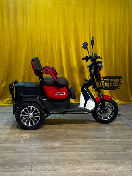 JPN MOTOR - JP 6000 E TEKERLİ ELEKTRİKLİ TRİCYCLE - LİTYUM AKÜ - 3
