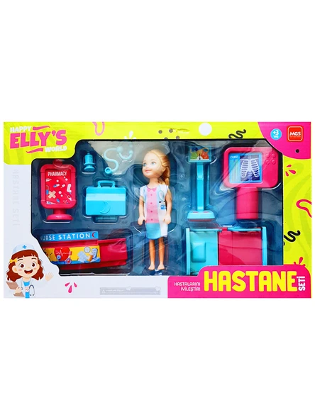 Elly'nin Dünyası Hastane Oyun Seti Hastaları İyileştir Oyuncak - 2