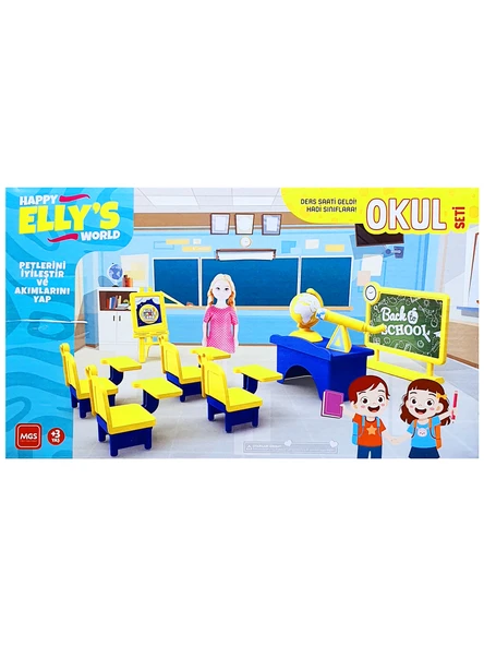 Elly'nin Dünyası Okul Oyun Seti Ders Saati Geldi Oyuncak - 3