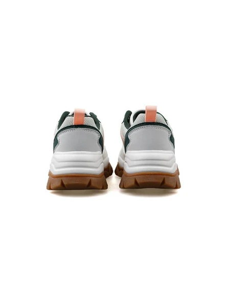 U.S.POLO ASSN.TRACKY 5FX BEYAZ YEŞİL CASUAL ANATOMİK SPOR AYAKKABI - Resim 6