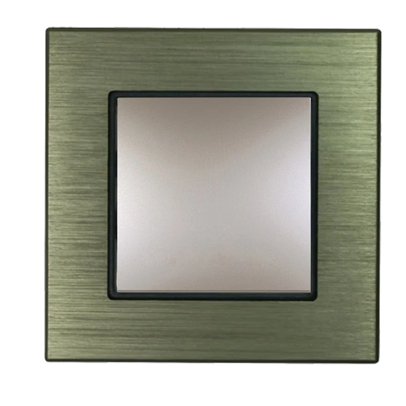 Asfir Schneider Asfora Plus Serisi Alüminyum Bronz Çerçeve Bronz Renk Anahtar ürün görseli