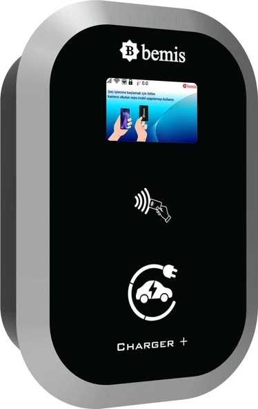 Bemis 11KW Araç Şarj Istasyonu Ekranlı Pano Prizli Tak Çalıstır Model (BEV-1516-4303) ürün görseli 1