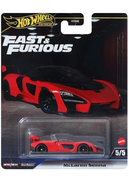 Hot Wheels Premium Fast & Furious McLaren Senna HNW46 JBL92 - Resim 2