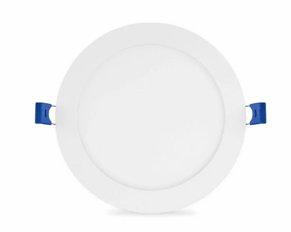 Ack 15w Beyaz Işık 6500k Slim Led Panel Yuvarlak Alüminyum AP01-01530 ürün görseli 1