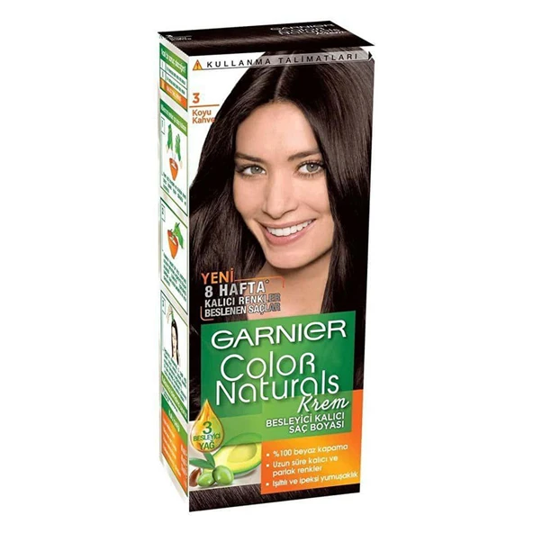 GARNIER COLOR NATUREL (3) KOYU KAHVE *12