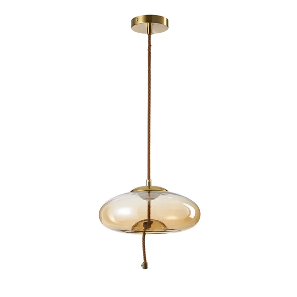 Apliqa Niora Tekli 5 Watt 3000K Eskitme Bal Camlı Led Sarkıt Avize ürün görseli