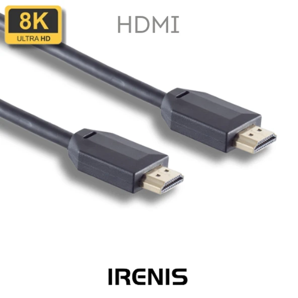Ultra Yüksek Hızlı HDMI Kablosu 10K (120Hz), HDMI 2.1 , 50 cm