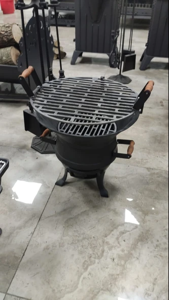 Flame Stove fs-402 Elips Mangal - 3
