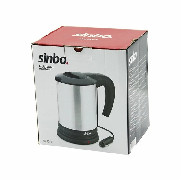 Periboia Sinbo Araç İçi Kettle Paslanmaz Çelik - 3
