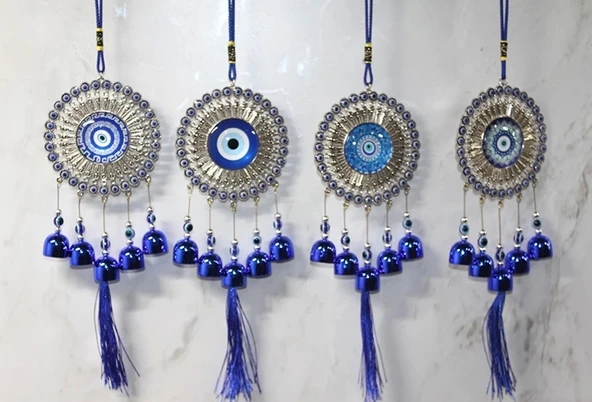 Metal Nazar Boncuğu Çan Alk3492