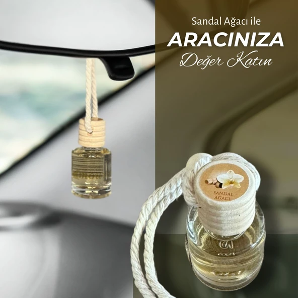 Sandal Ağaçları Oto Kokusu ile Aracınızda Derin, Lüks ve Huzurlu Bir Ortam Oluşturun ürün görseli