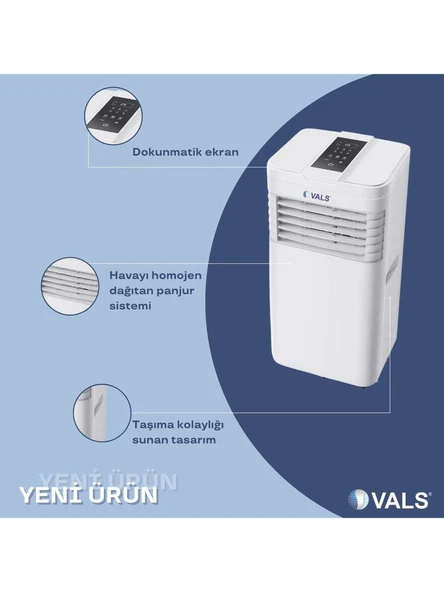 Vals AC 09 PER A++ 9000 BTU Mobil Klima - 3