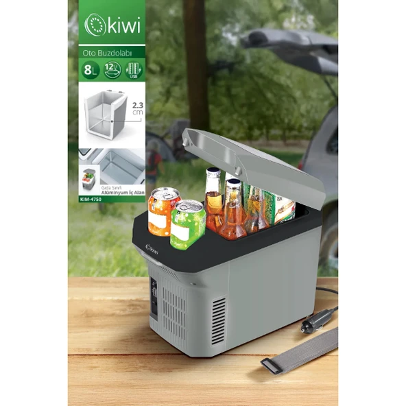 Periboia Kiwi Araç İçi Oto Buzdolabı