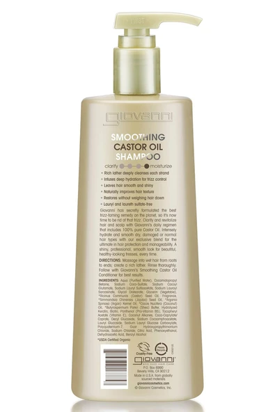 Giovanni Smoothing Castor Oil Şampuan 710ML - 2